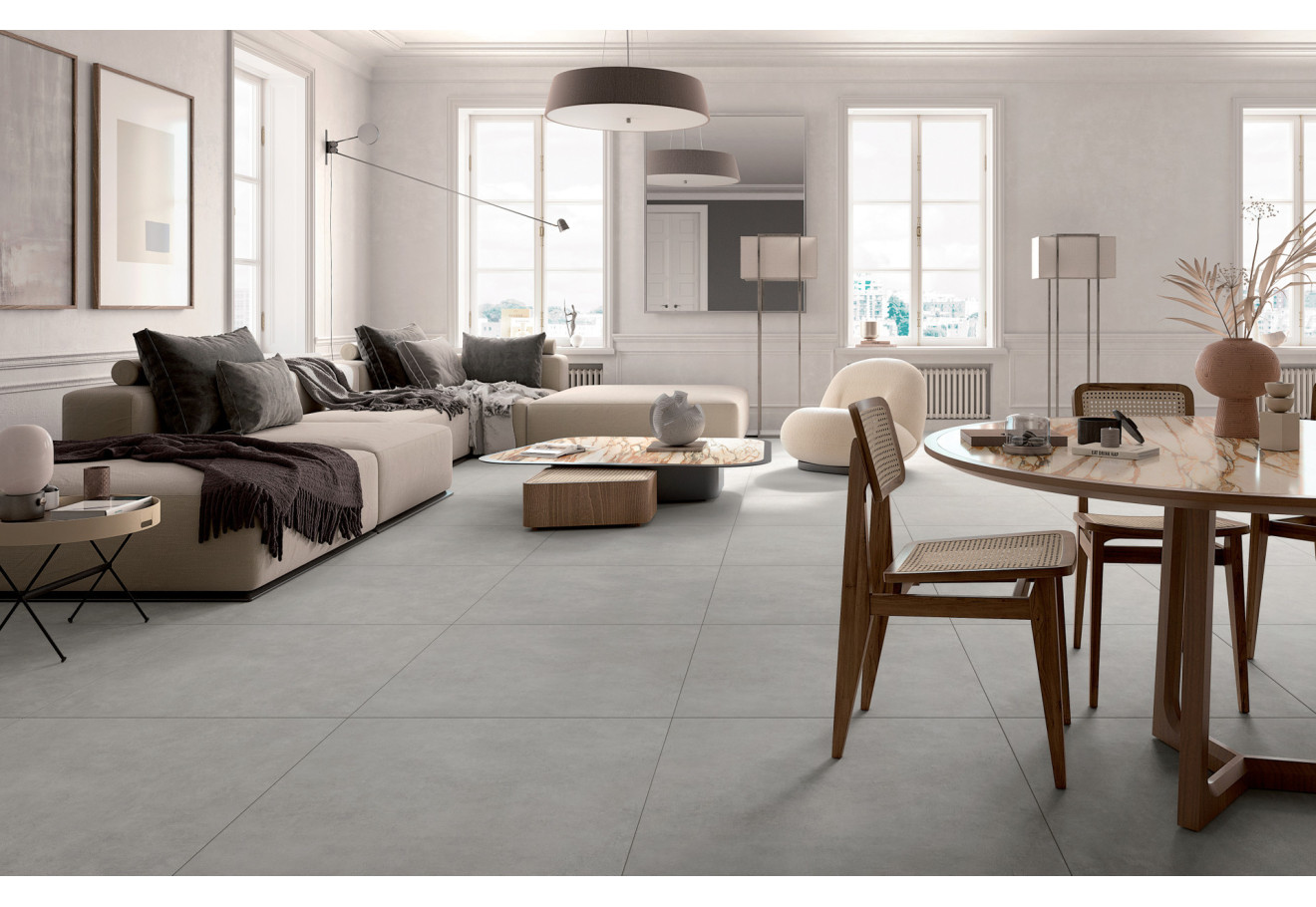 Sivá dlažba – elegantné riešenie pre moderný a minimalistický interiér Sivá dlažba – elegantné riešenie pre moderný a minimalistický interiér